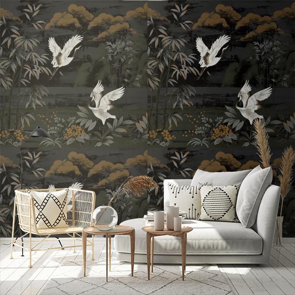 Обои для стен  Faboie Chinoiserie F-CN1606  1