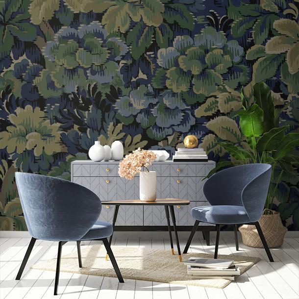 Обои для стен  Faboie Silk Painting II F-SN25003  2