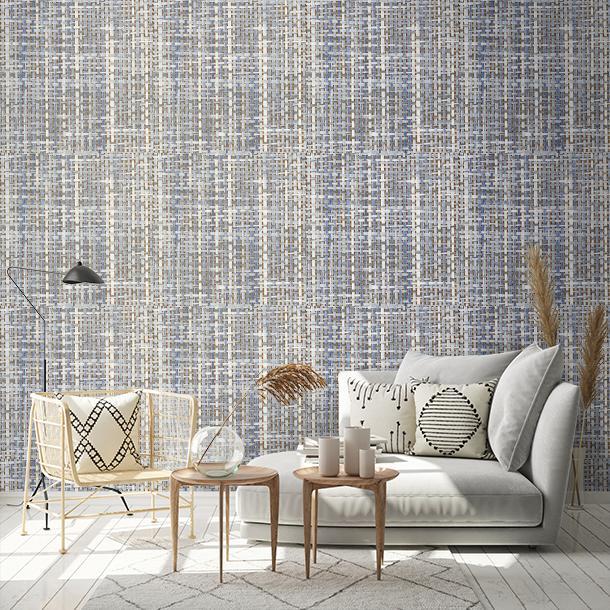 Метражные обои для стен  Metallic Paper Weaves PJ8991  1