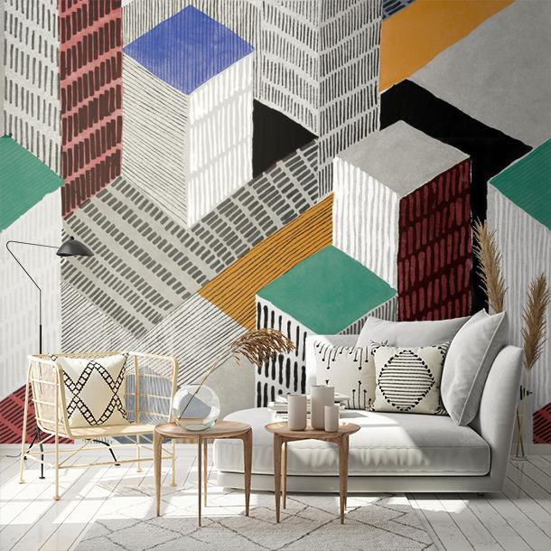 Обои для стен  Faboie Silk Painting II F-SN23003  1