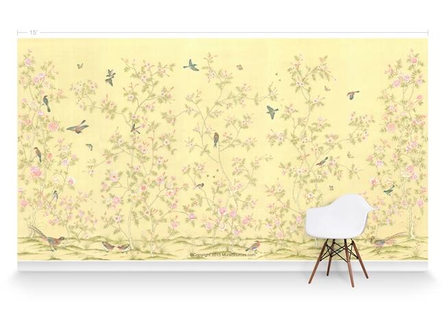 Обои для стен MuralSources Chinoiserie murals CH-135-YW1-00-2T 