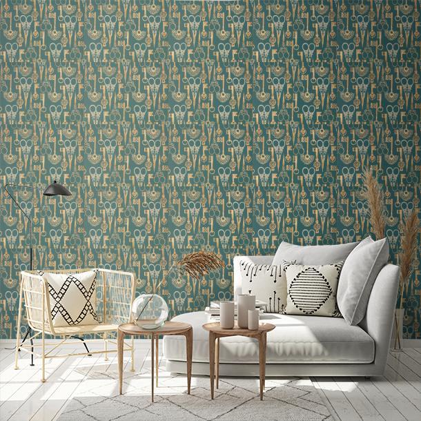 Обои для стен   Temperley Wallcoverings W451-05  1