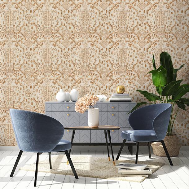 Обои для стен  Sanderson Highgrove Wallcoverings 217512  2