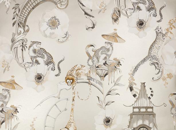 Обои для стен   Temperley Wallcoverings W448-02 