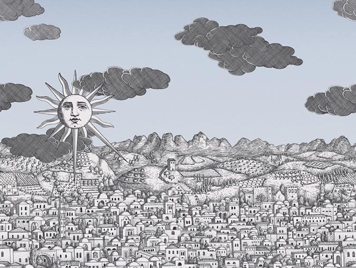 Обои для стен  Cole & Son Fornasetti Senza Tempo II 123-3014 