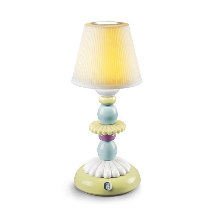    Lotus Firefly Table Lamp. Green and Blue 