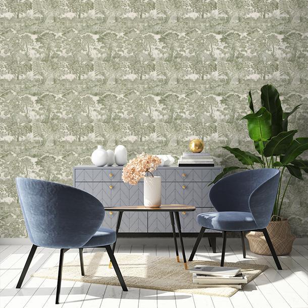 Обои для стен  Sanderson Highgrove Wallcoverings 217479  2