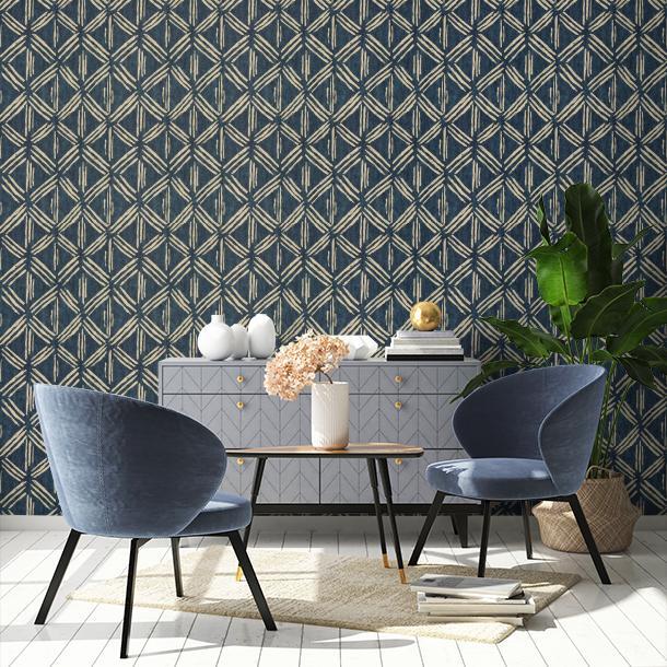 Обои для стен  Clarke&Clarke Metropolitan Wallcoverings W0228-01  2