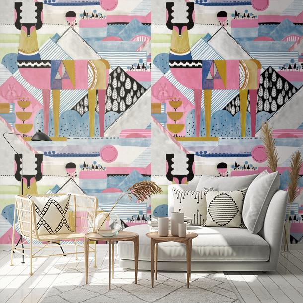 Обои для стен  Faboie Children F-CR1702  1