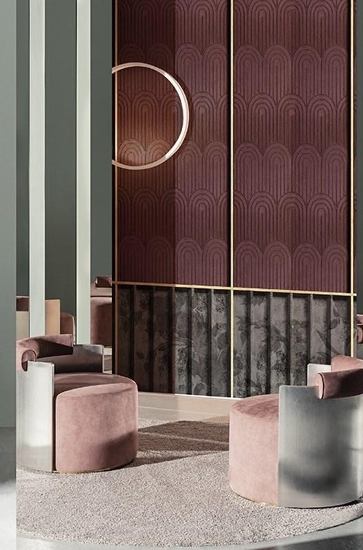 Обои для стен Wall&Deco 2019 Contemporary Wallpaper VERS-LEST 2019 