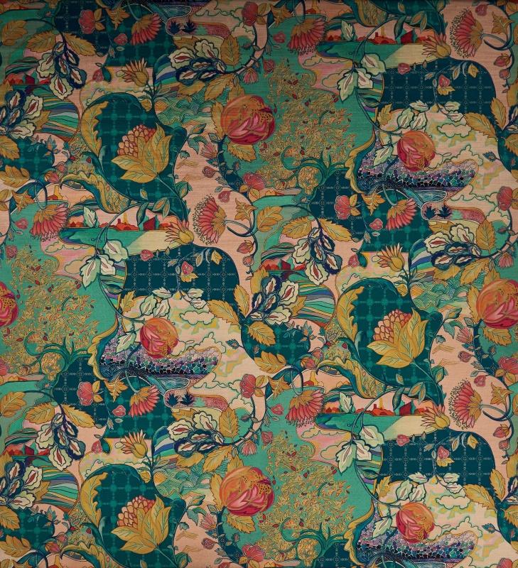 Ткань Osborne & Little Mansfield Park Fabrics f7406-01 