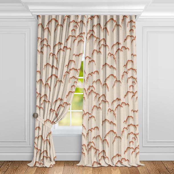 Ткань Dedar Lilaz T25021 LILAZ_002 - corallo  купить в Москве по выгодной цене|Интернет-магазин дизайнерских решений Decorwall 2