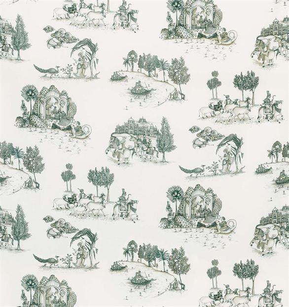 Ткань  Matthew Williamson Durbar Fabrics F6944-04 