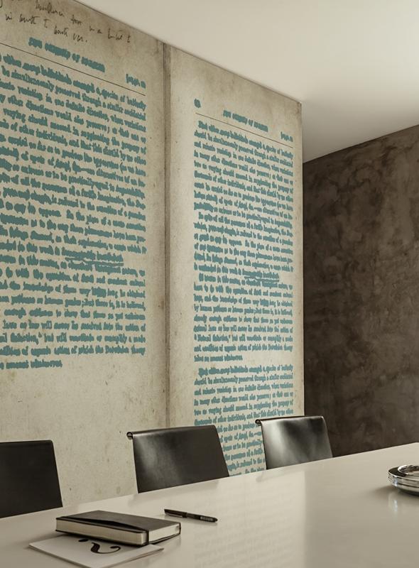 Обои для стен Wall&Deco 2015 Contemporary Wallpaper Wordless 