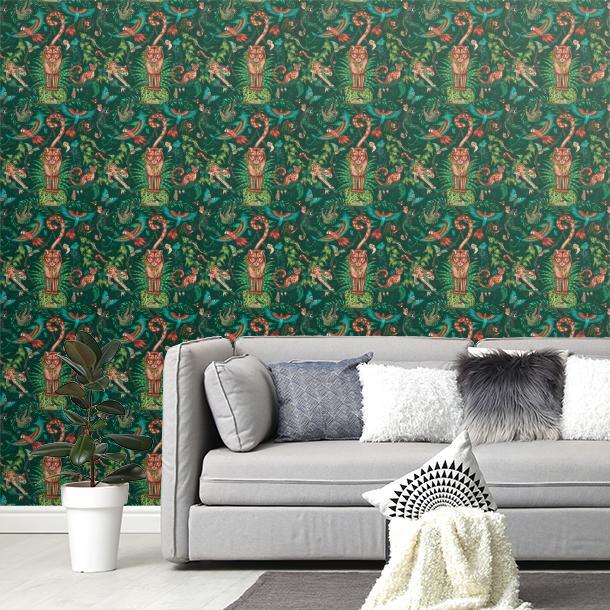 Обои для стен  Clarke&Clarke Mythica Wallcoverings W0213-02  3