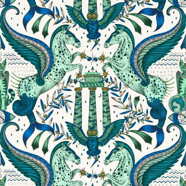 Обои для стен  Clarke&Clarke Mythica Wallcoverings W0215-01 