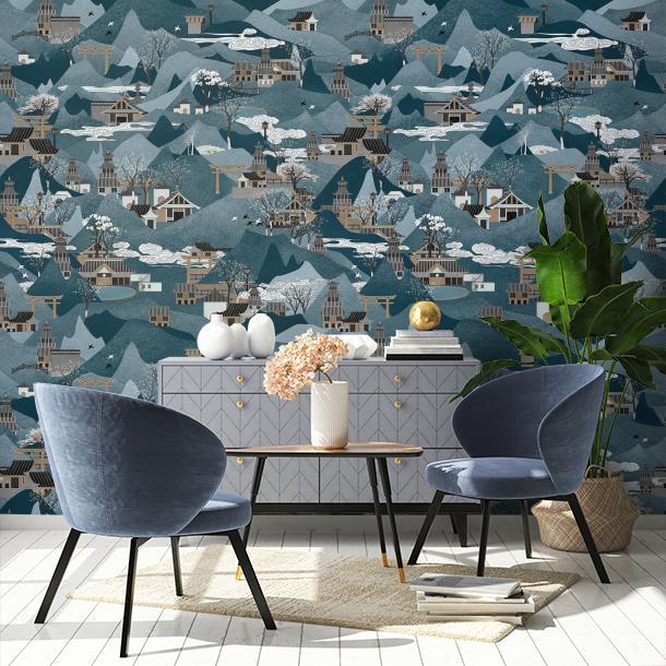 Обои для стен  Faboie Chinoiserie F-CN1804  2