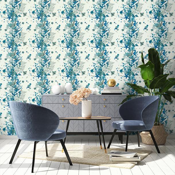 Обои для стен  Clarke&Clarke Mythica Wallcoverings W0218-02  2