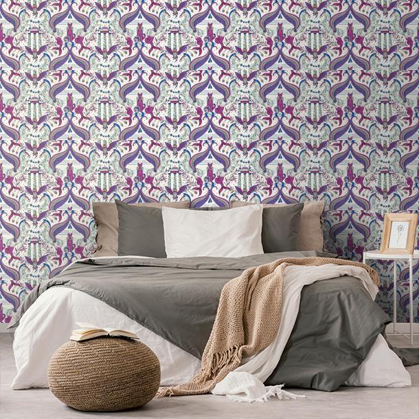 Обои для стен  Clarke&Clarke Mythica Wallcoverings W0215-03  6