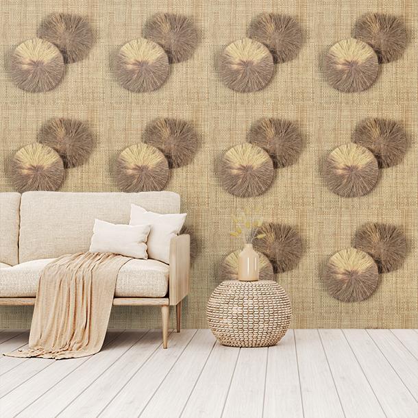 Метражные обои для стен  Raffia Wallcovering 3 WRA_08_21  4