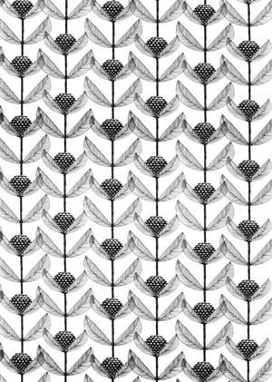 Ткань Kinnamark Interior - Pattern BJOeRNBAeRSBLOMMA-100319-04-Fabric_4 