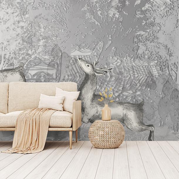 Обои для стен  Faboie Silk Painting I F-SN2002  4