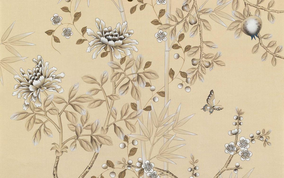 Обои для стен  Fromental Chinoiserie C017-millefleurs-col-louis 