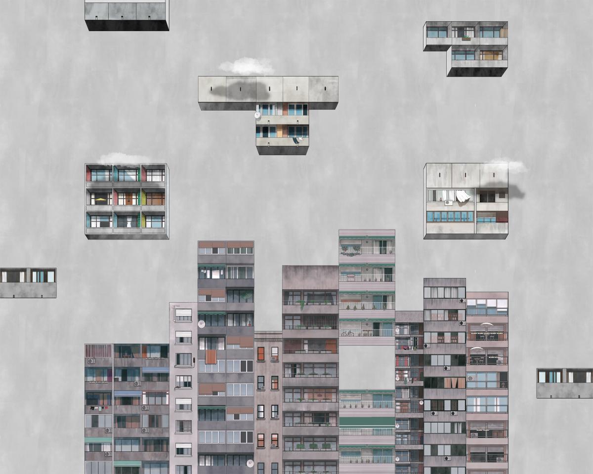 Обои для стен  Coordonne Random Archist 9000042 