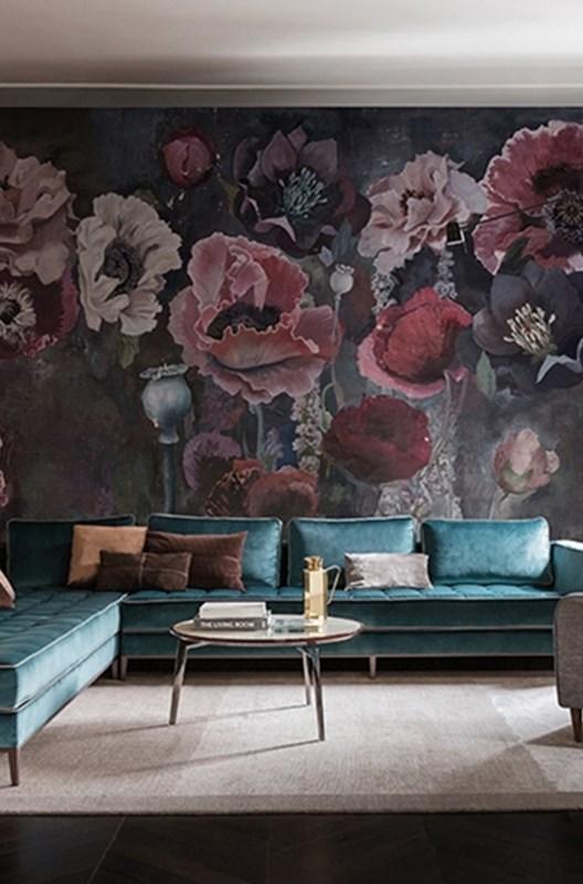 Обои для стен  Wall&Deco 2017 Contemporary Wallpaper PAVOT 