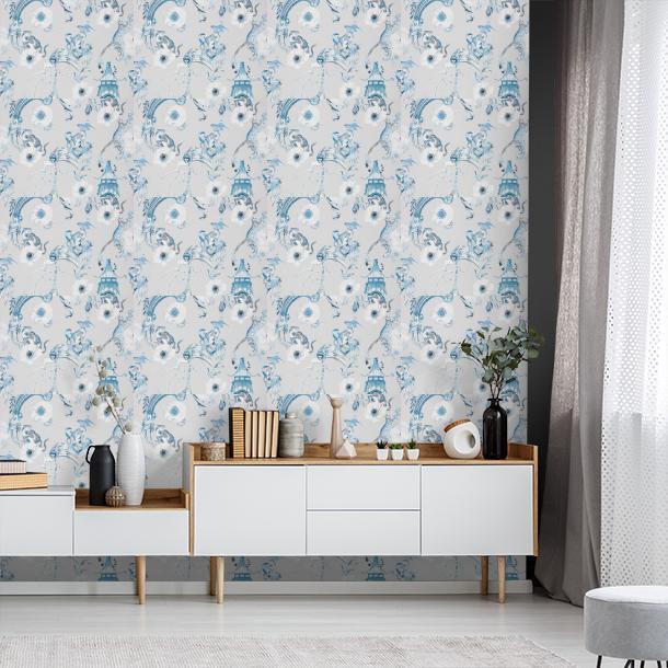 Обои для стен   Temperley Wallcoverings W448-05  5