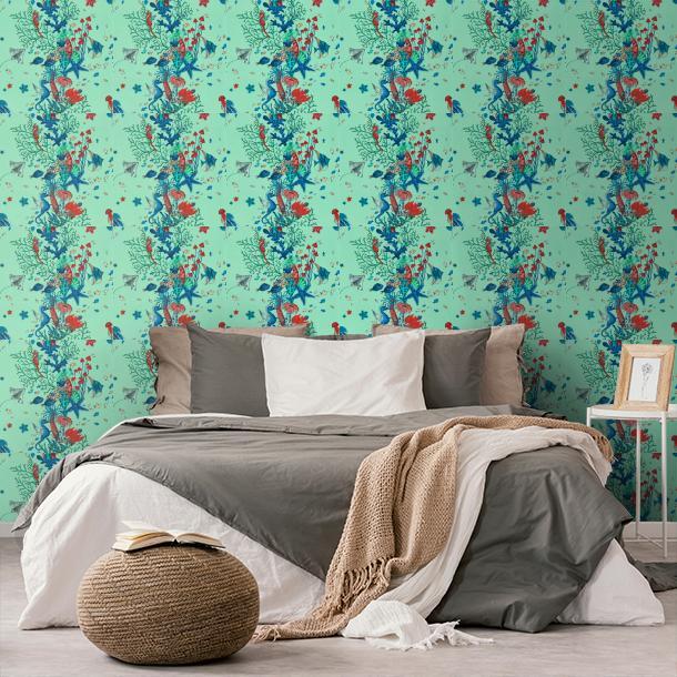 Обои для стен  Clarke&Clarke Mythica Wallcoverings W0218-01  6