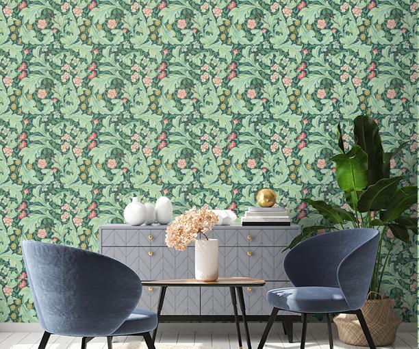 Обои для стен  Morris & Co Compilaton Wallpaper 216864  2