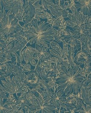 Обои для стен  Caselio Only Blue 102686123 