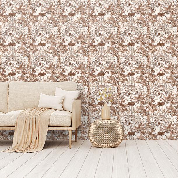 Обои для стен  Clarke&Clarke Mythica Wallcoverings W0216-04  4