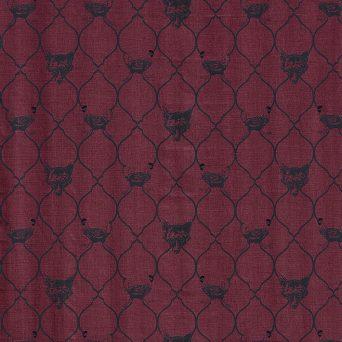 Ткань Barneby Gates Barneby Fabrics FoxHen_brick 