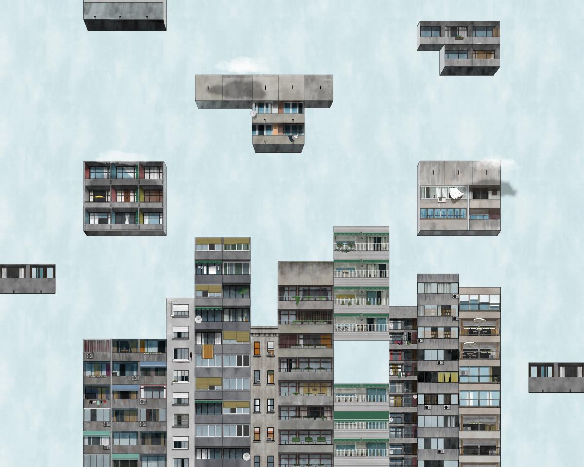 Обои для стен  Coordonne Random Archist 9000040 