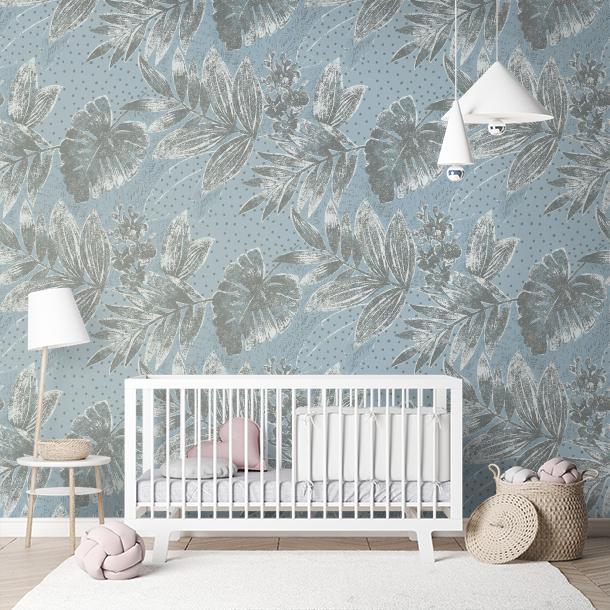 Обои для стен  Cyan Stone Song of leaf L-SL202  8