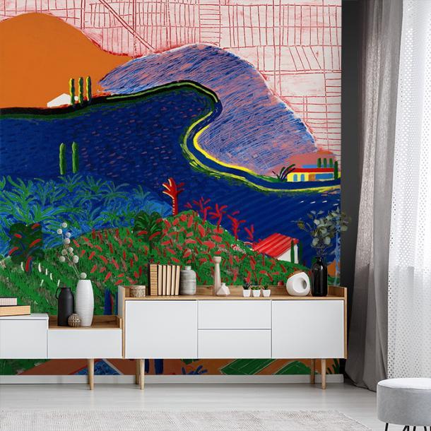 Обои для стен  Faboie Silk Painting II F-SN22006  5