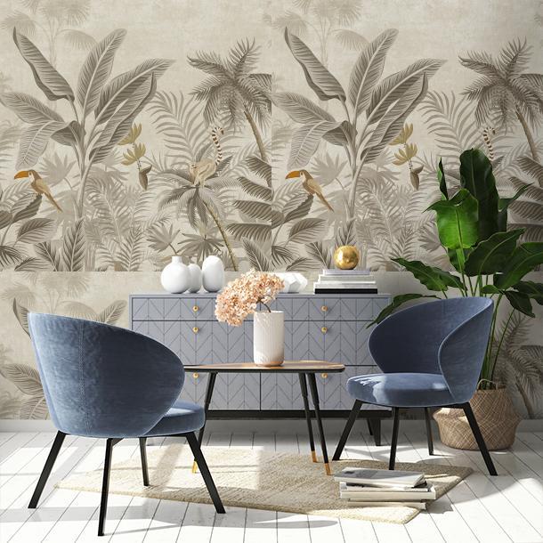 Обои для стен  Faboie Whispering In The Jungle F-WJ3003  2