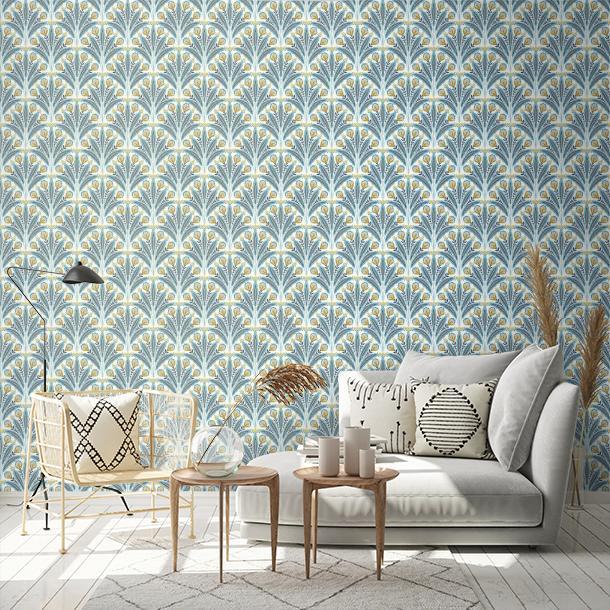 Обои для стен  Clarke&Clarke Secret Garden Wallpaper W0193-02  1