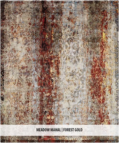 Ковер Vartian Carpets  MEADOW+MAHAL–FOREST+GOLD 