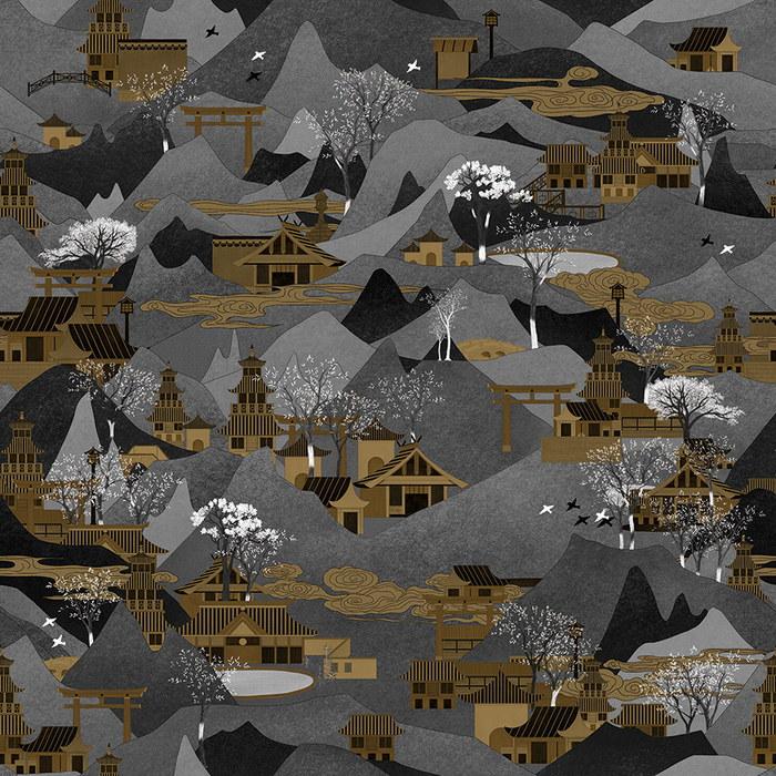 Обои для стен  Faboie Chinoiserie F-CN1805 