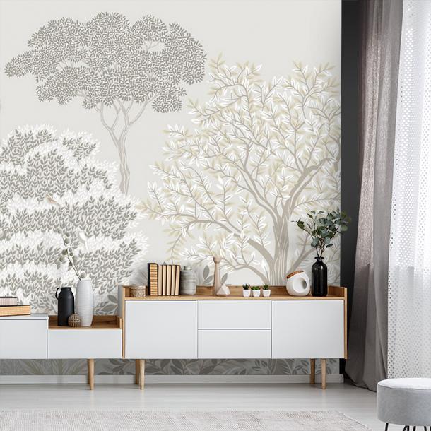 Обои для стен  Faboie Silk Painting I F-SN4003  5