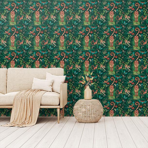 Обои для стен  Clarke&Clarke Mythica Wallcoverings W0213-02  4