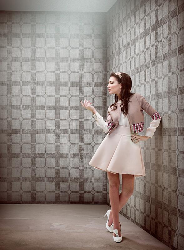 Обои для стен Wall&Deco 2014 Contemporary Wallpaper DRESS 