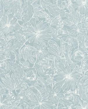 Обои для стен  Caselio Only Blue 102686000 