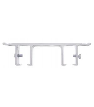 Карниз   support-rail-blanc-double-60mm-24x16 