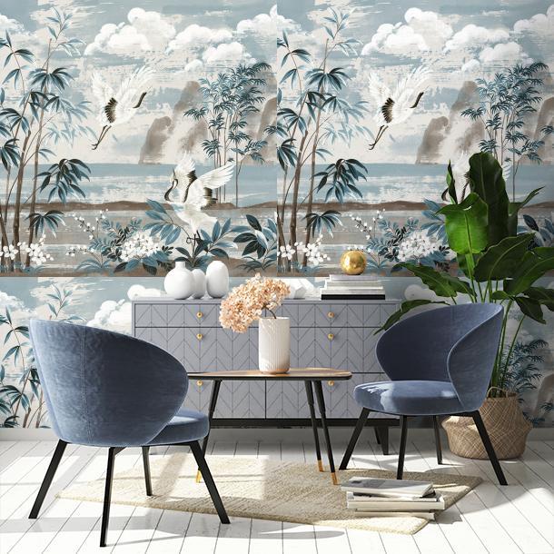 Обои для стен  Faboie Chinoiserie F-CN1602  2