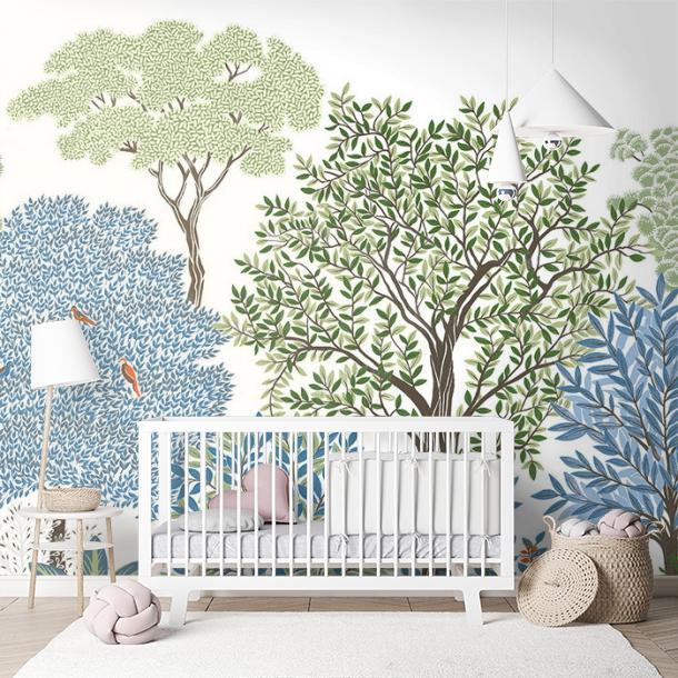 Обои для стен  Faboie Silk Painting I F-SN4004  8