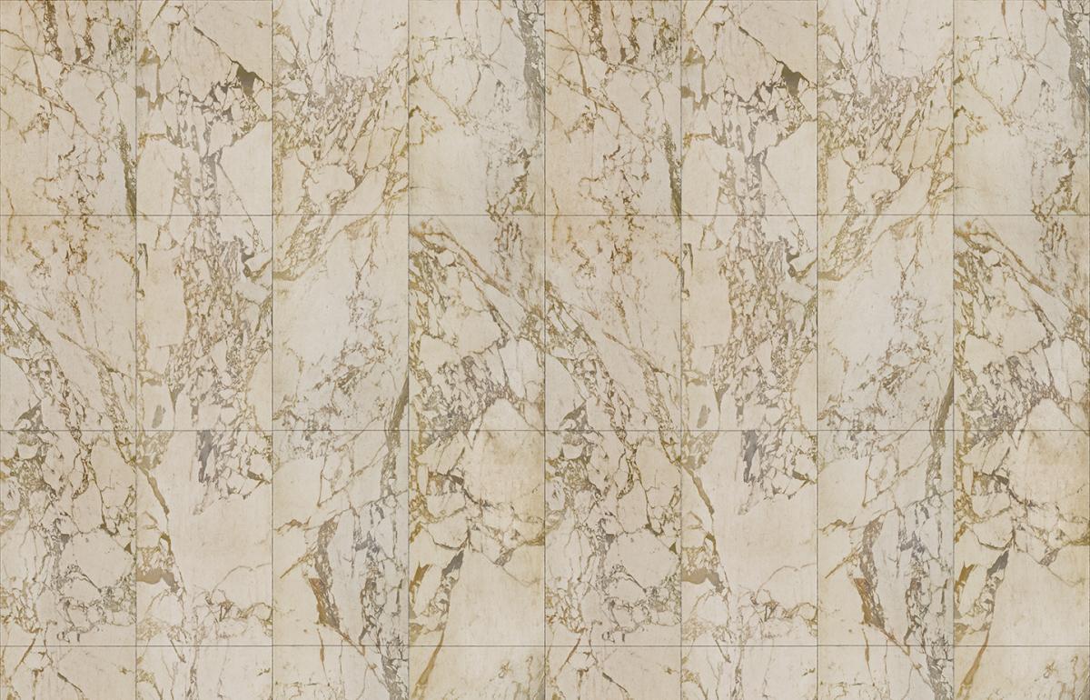 Обои для стен  Nlxl Piet Hein Eek Materials PHM-61A Marble Beige Tiles 48,7 x 76,9 cm SIM LR 